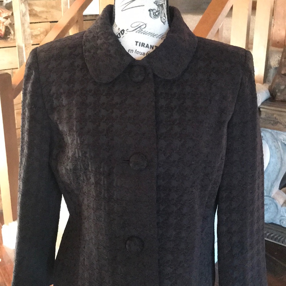 Dark Chocolate Brown Le Suit Petite Suit